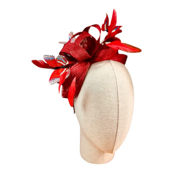 Customized - Butterfly Looped Wedding Fascinator Clip/Headband Ladies Day Races Royal Ascot UK