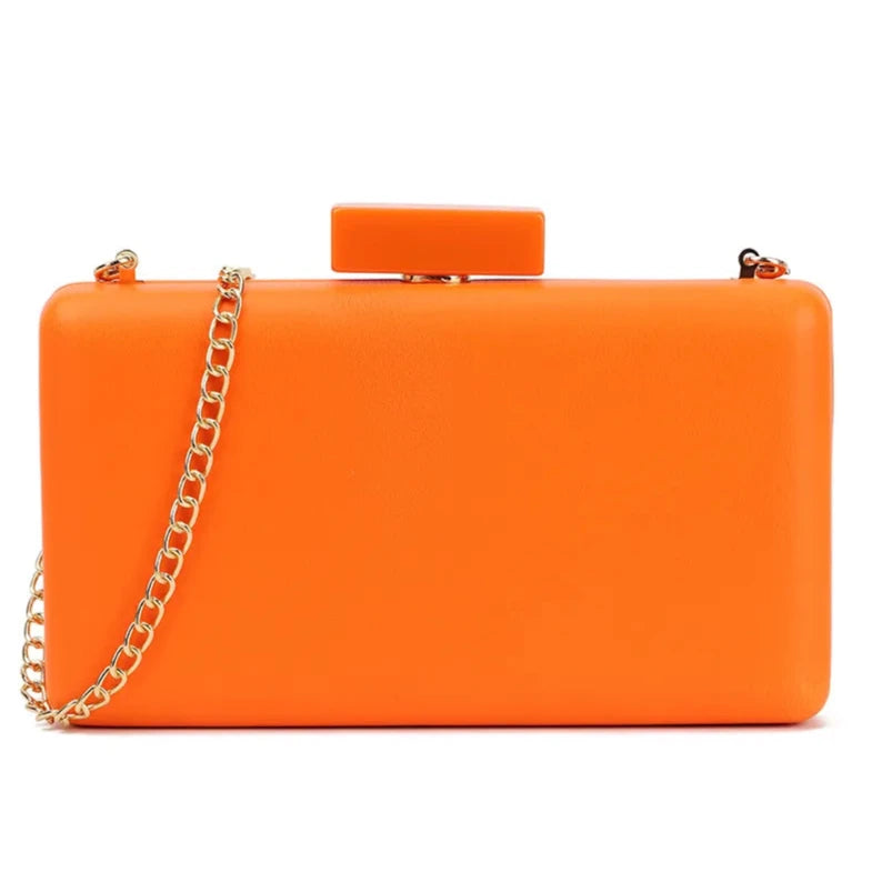 Clutch Bag For Women Hard Case Bridal Wedding Evening Shoulder Handbag