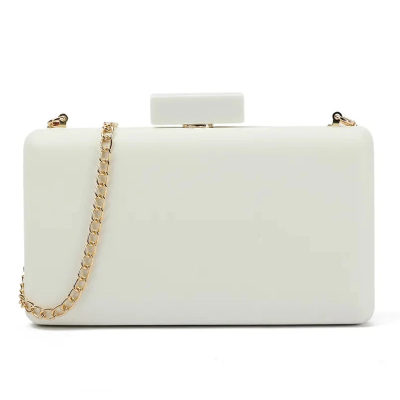 Clutch Bag For Women Hard Case Bridal Wedding Evening Shoulder Handbag