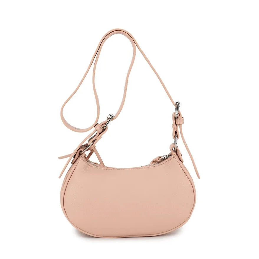 TARA Studded Messenger Crossbody Bag