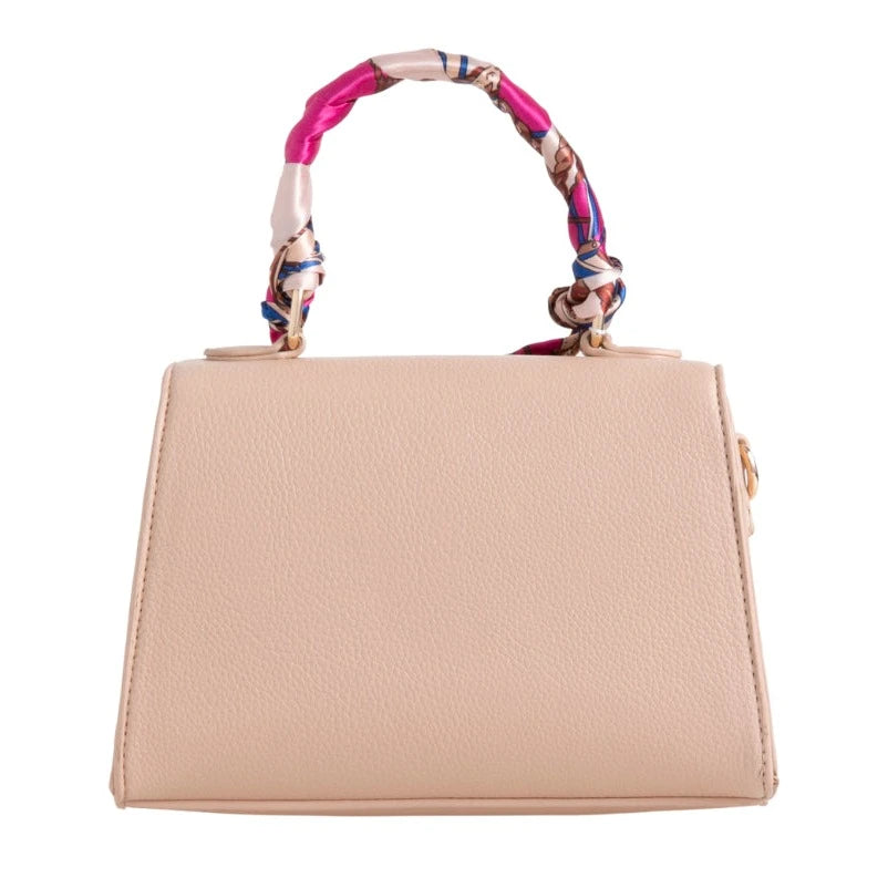 Women's Skinny Scarf Decor Square Tote Grab Bag Ladies Evening Party Handbags