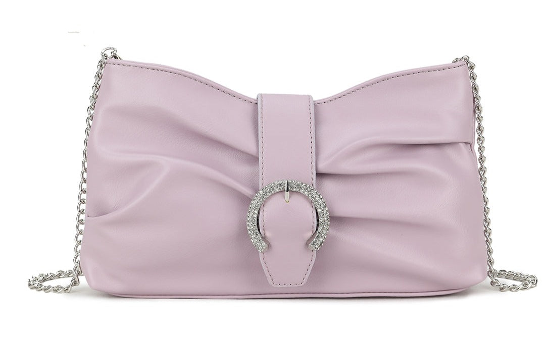 Zena Designer Faux Leather Shoulder/Clutch Bag