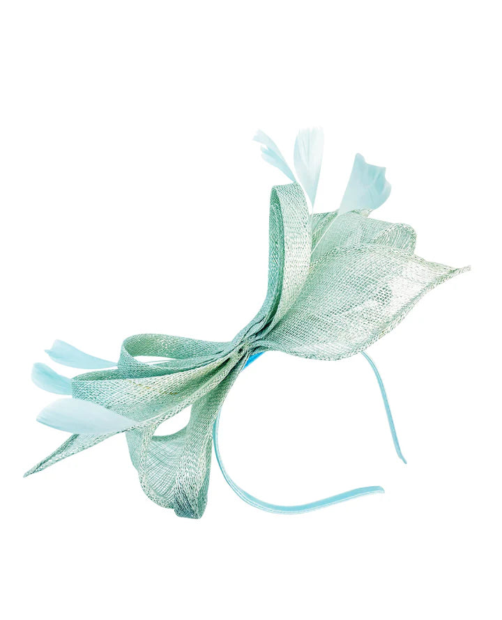 Women's Sinamay Loops Bow Fascinator Headband Clip Alice band Hat Weddings Races Royal Ascot Prom