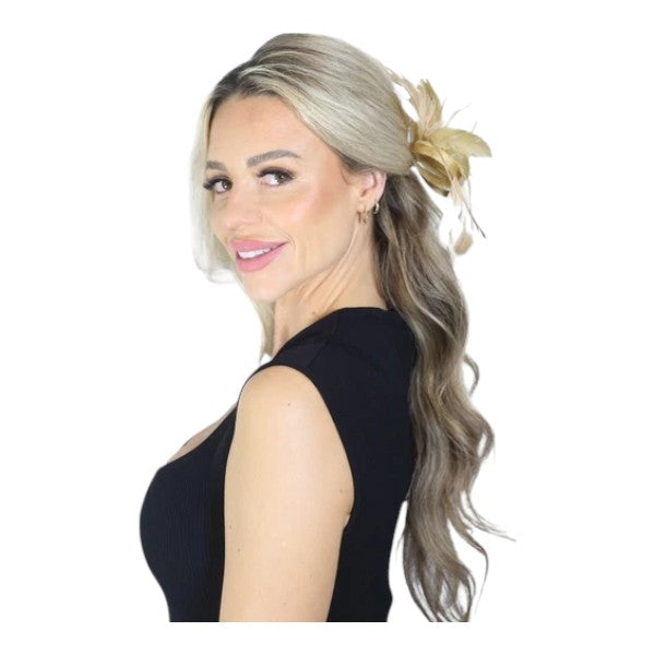 Elegant Small Flower Feathers Fascinator Hair Clip/Pin Ladies Day Wedding Party Prom Races Royal Ascot