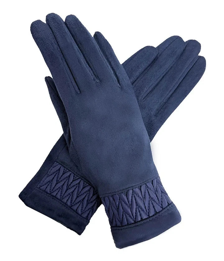 Women Warm Soft Cosy Thick Fleece Lined Ladies Fashion Winter Gloves Touchscreen