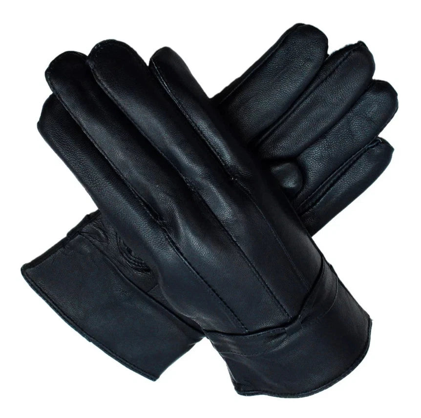 Ladies High Quality Genuine Leather Gloves Women Soft Fleece Fur Lined Winter Driving Warm Gloves UK
