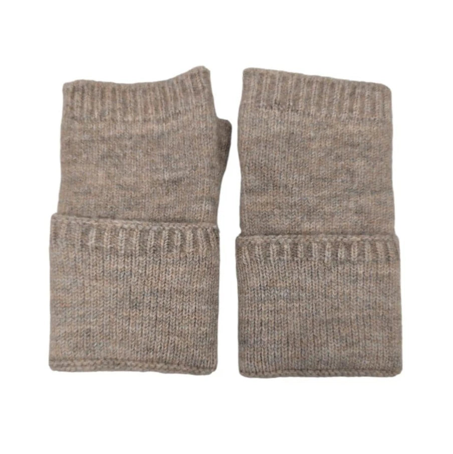 Women Cashmere Blend Soft Warm Gloves Ladies/Girls Winter Fingerless Knit Gloves