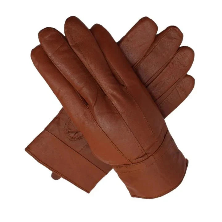 Ladies High Quality Genuine Leather Gloves Women Soft Fleece Fur Lined Winter Driving Warm Gloves UK
