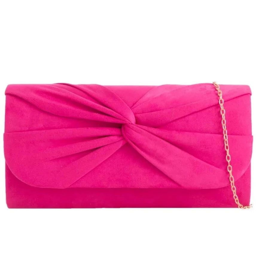 Women_sPleatedSuedeClutchBagUKbagsA2Zukfashionfuchsia