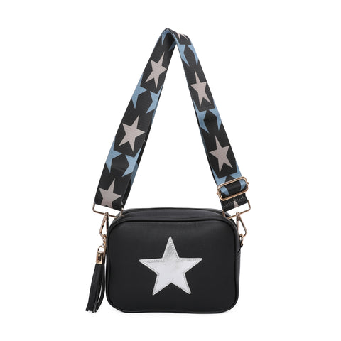 Glitter Star Crossbody Bag