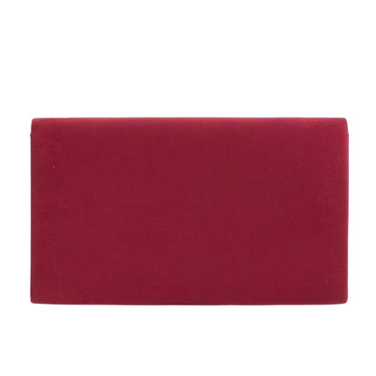 Suede Envelope Fashion Clutch Bag For Women - 31 Colours