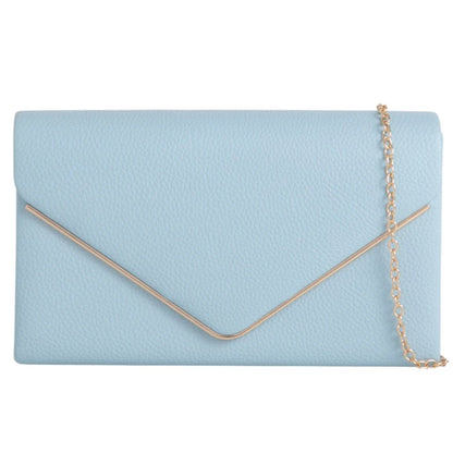 Women's Clutch Bag Faux Leather Plain Envelope Evening Bag Purse Party Wedding Handbag