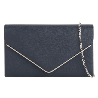 Women's Clutch Bag Faux Leather Plain Envelope Evening Bag Purse Party Wedding Handbag