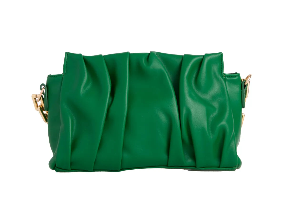 Julia Ruched Shoulder Bag