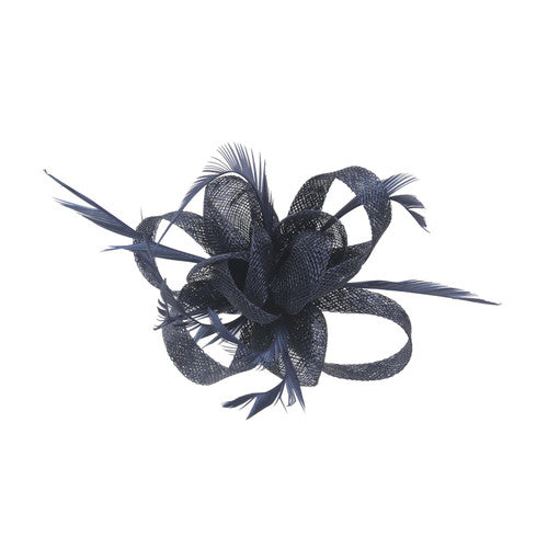 Elegant Small Flower Clip On Fascinator Wedding Race Royal Ascot