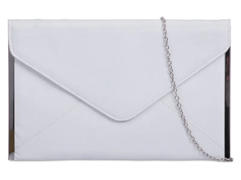 Suede Slim Envelope Party Prom Clutch Bag For Women