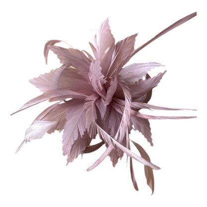 Elegant Small Flower Feathers Fascinator Hair Clip/Pin Ladies Day Wedding Party Prom Races Royal Ascot