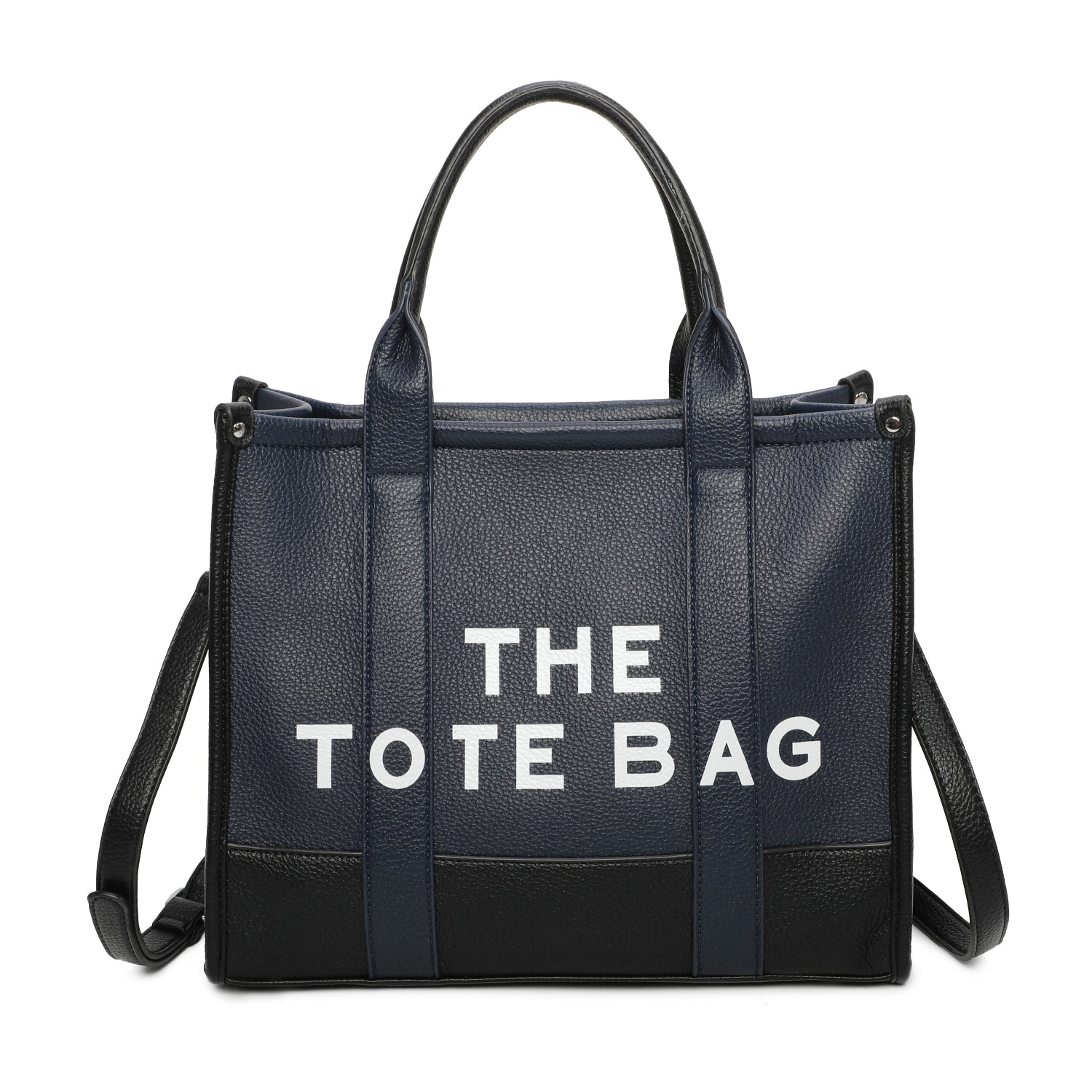 Large Bitone colour Tote Bag