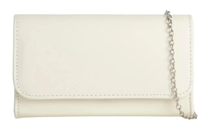 Women Plain Patent Clutch Handbag chain Evening Party Fashion Shoulder Bag prom
