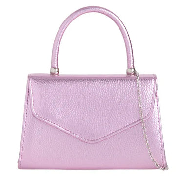 Women Plain Tote Style Faux Leather Clutch Bag Top Handle Evening Wedding Party Handbag