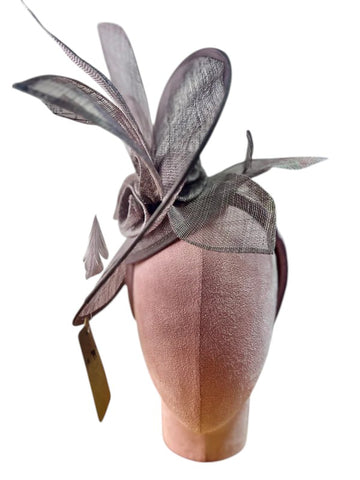 Large Women Flower Fascinator Hatinator Headband for Wedding Royal Ascot Party UK