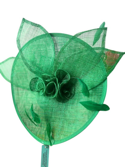 Large Women Flower Fascinator Hatinator Headband for Wedding Royal Ascot Party UK