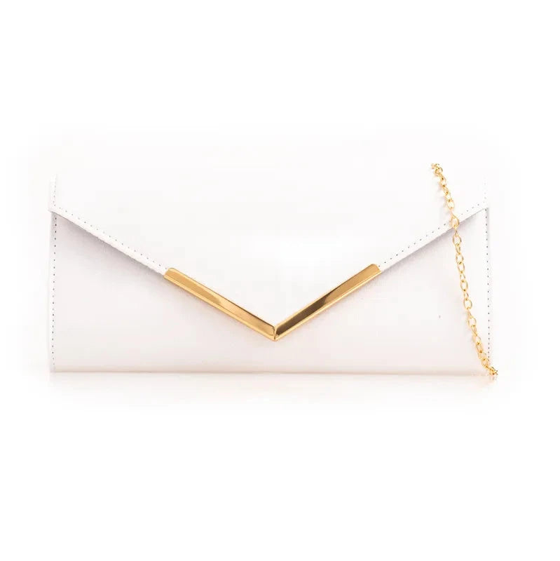 Suede Plain Clutch Bag Wedding Party Prom Evening Bag For Women