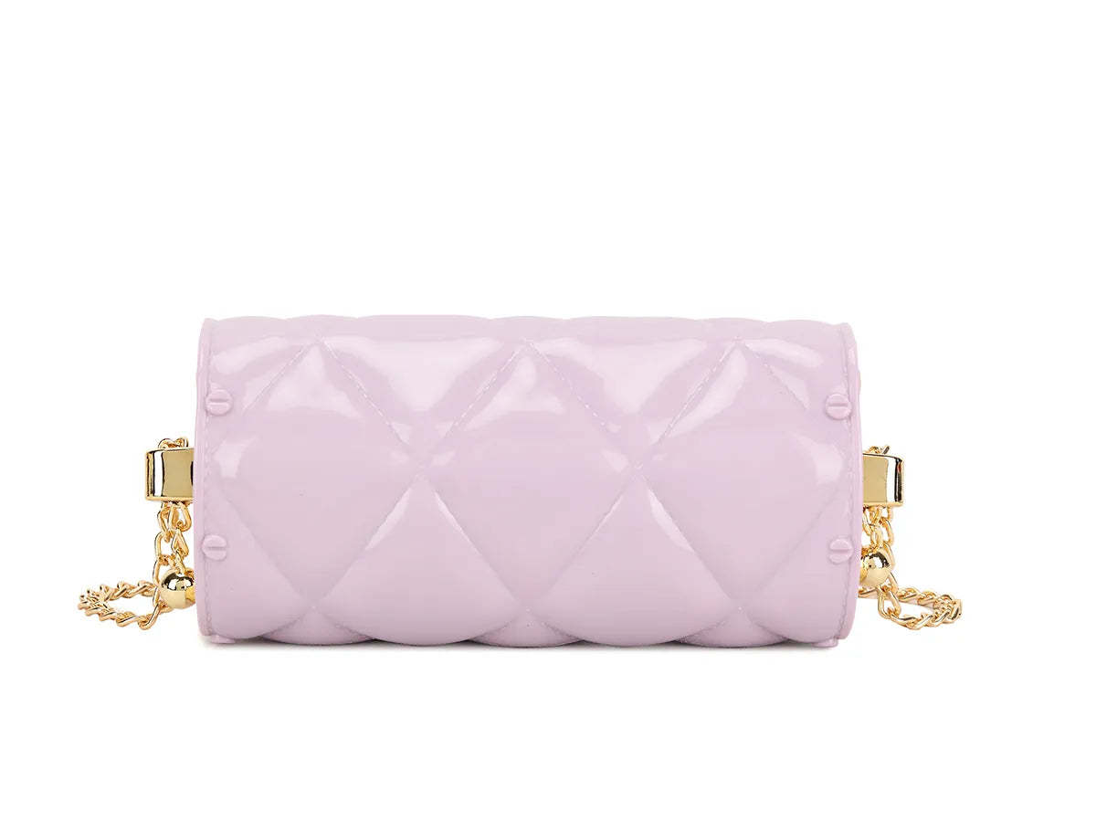 Quilted Embossed Jelly Cross body Bag