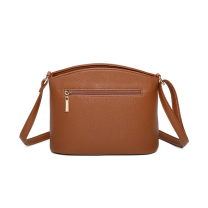 Women's Zipper Crossbody Bag Ladies Girls Long Strap Messenger Over Shoulder Handbag