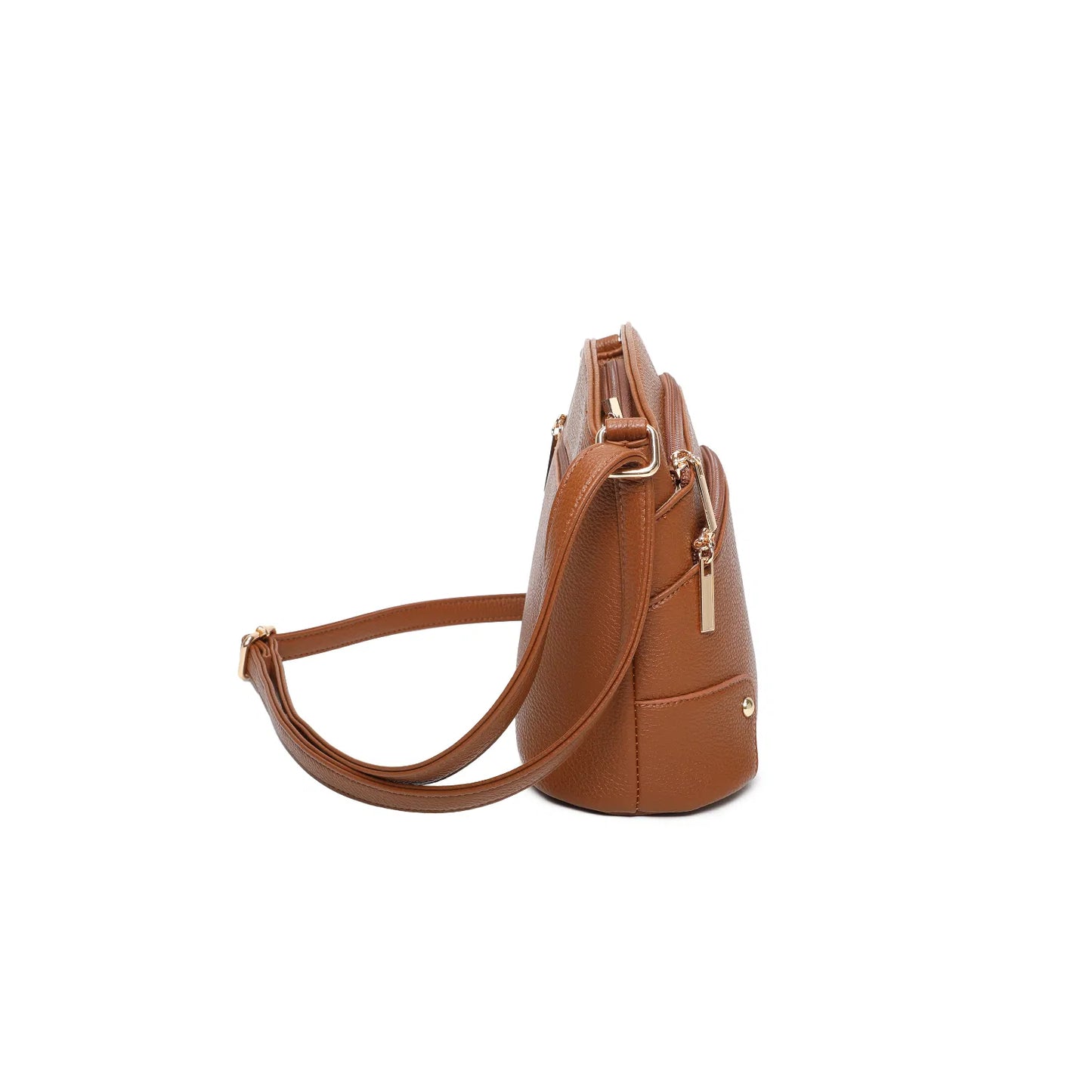 Women's Zipper Crossbody Bag Ladies Girls Long Strap Messenger Over Shoulder Handbag