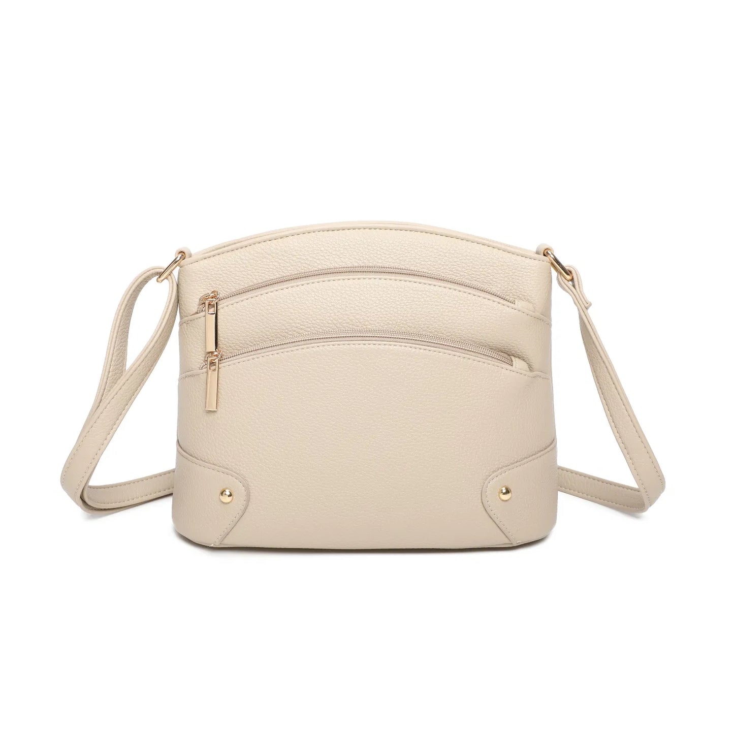 Women's Zipper Crossbody Bag Ladies Girls Long Strap Messenger Over Shoulder Handbag