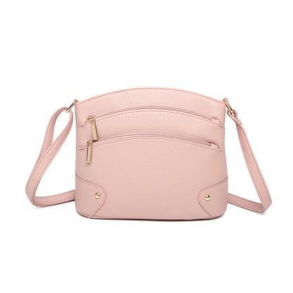 Women's Zipper Crossbody Bag Ladies Girls Long Strap Messenger Over Shoulder Handbag