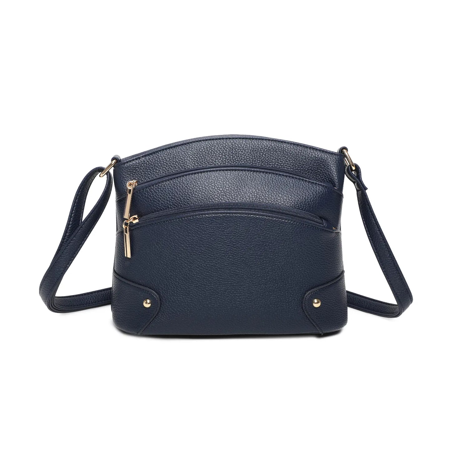 Women's Zipper Crossbody Bag Ladies Girls Long Strap Messenger Over Shoulder Handbag