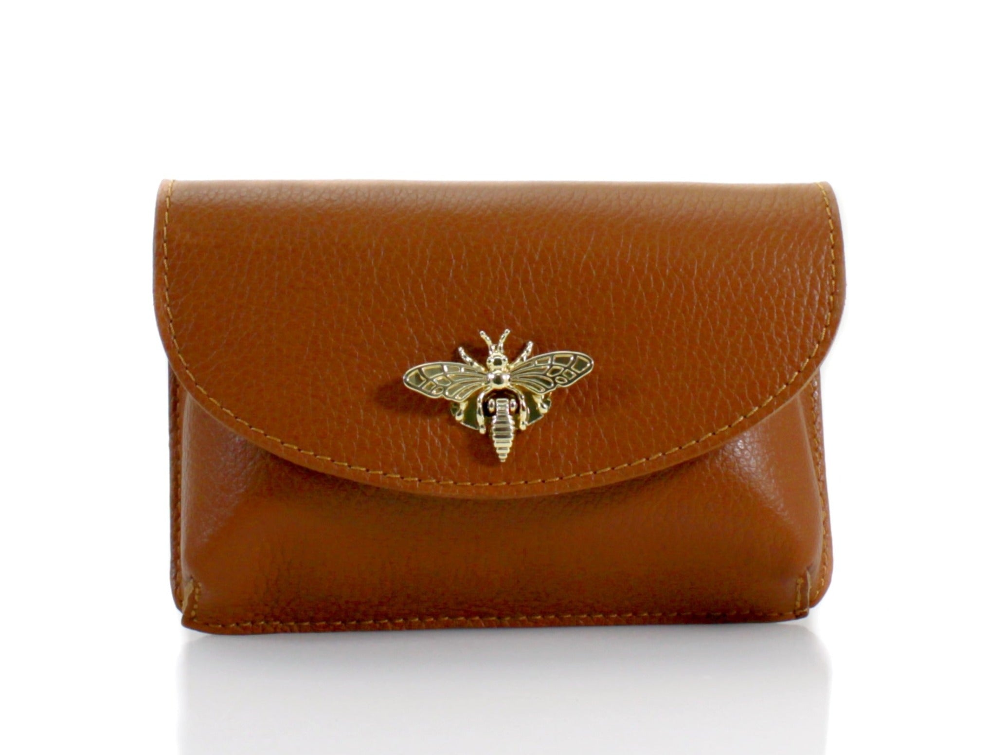 Italian Real Leather Mini Bee Crossbody Bag/Messenger Bag