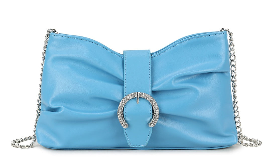 Zena Designer Faux Leather Shoulder/Clutch Bag