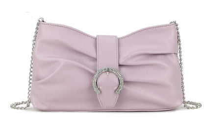 Zena Designer Faux Leather Shoulder/Clutch Bag