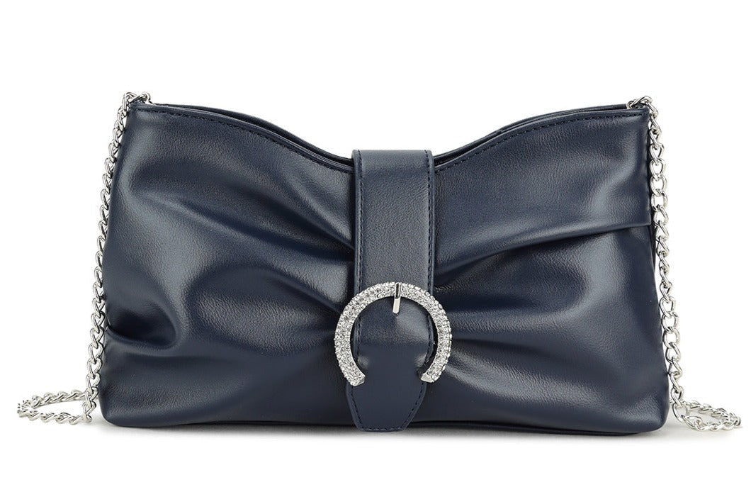 Zena Designer Faux Leather Shoulder/Clutch Bag