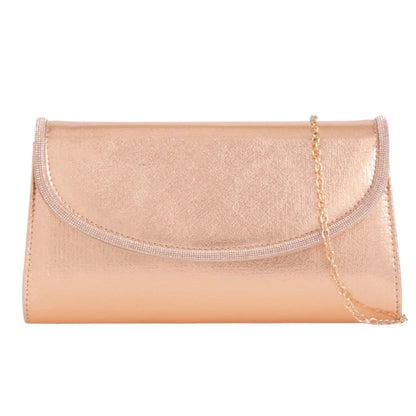 Vintage Effect Diamante Glitter Clutch Bag for women