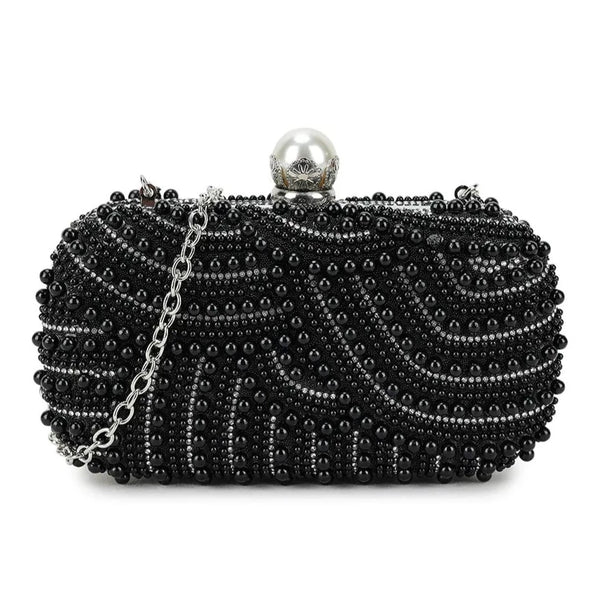 Beaded clearance clutch bag