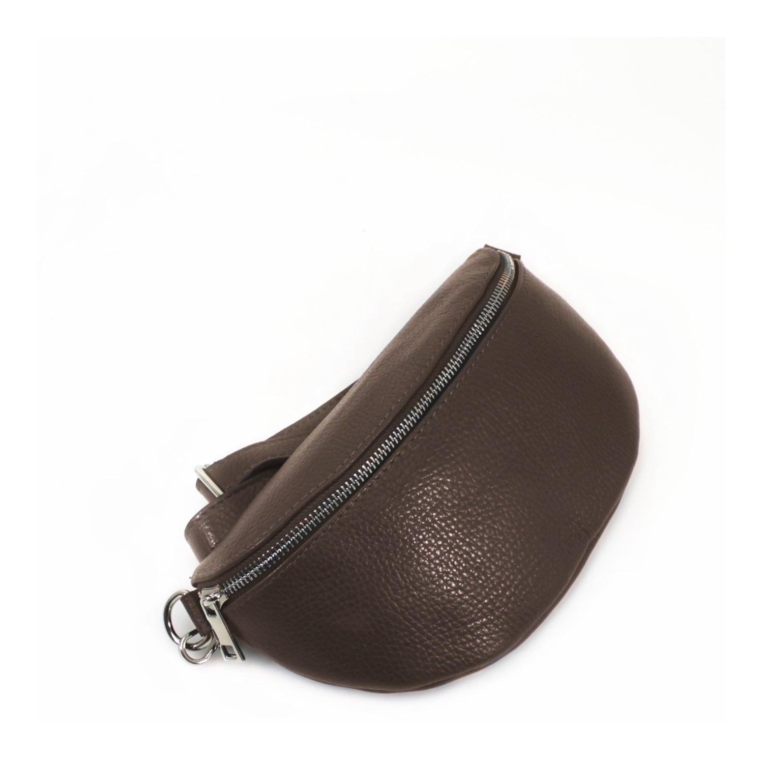 REAL LEATHER - Sling Bag/ Bum Bag Passport Bag