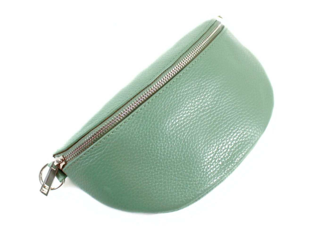 REAL LEATHER - Sling Bag/ Bum Bag Passport Bag