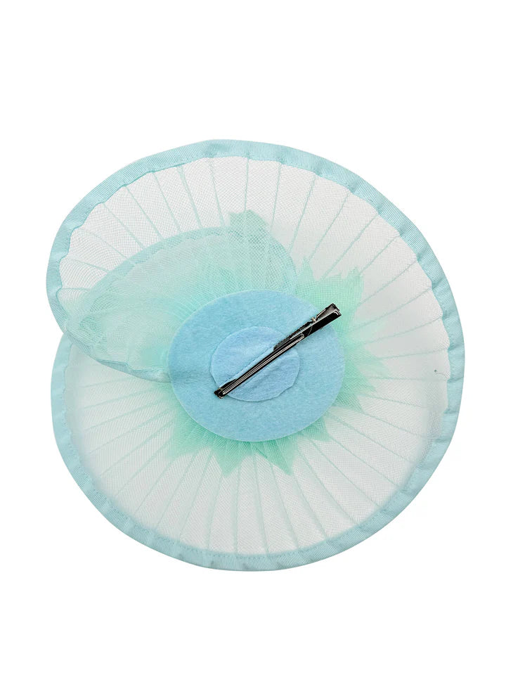 Women's Fascinator Headband Clip Circular Brim Round Hat Fascinator Weddings Ladies Races Royal Ascot Hatinator