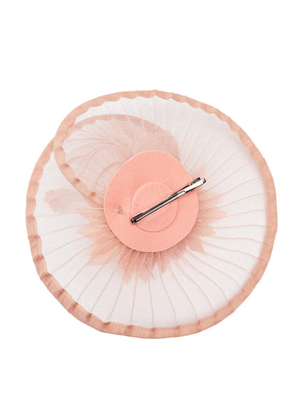 Women's Fascinator Headband Clip Circular Brim Round Hat Fascinator Weddings Ladies Races Royal Ascot Hatinator