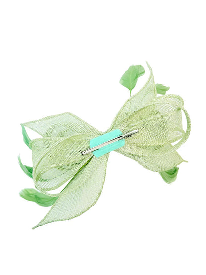 Women's Sinamay Loops Bow Fascinator Headband Clip Alice band Hat Weddings Races Royal Ascot Prom