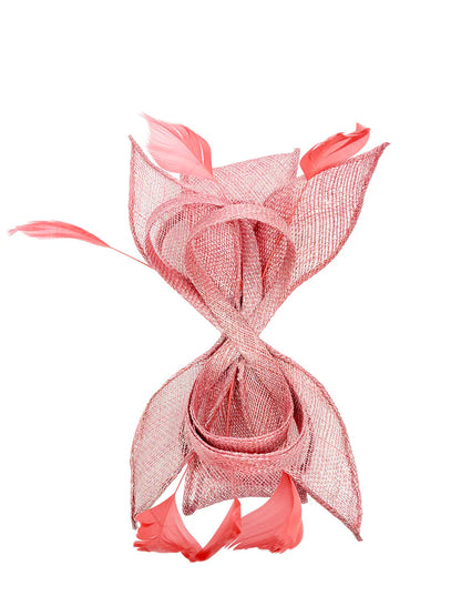 Women's Sinamay Loops Bow Fascinator Headband Clip Alice band Hat Weddings Races Royal Ascot Prom
