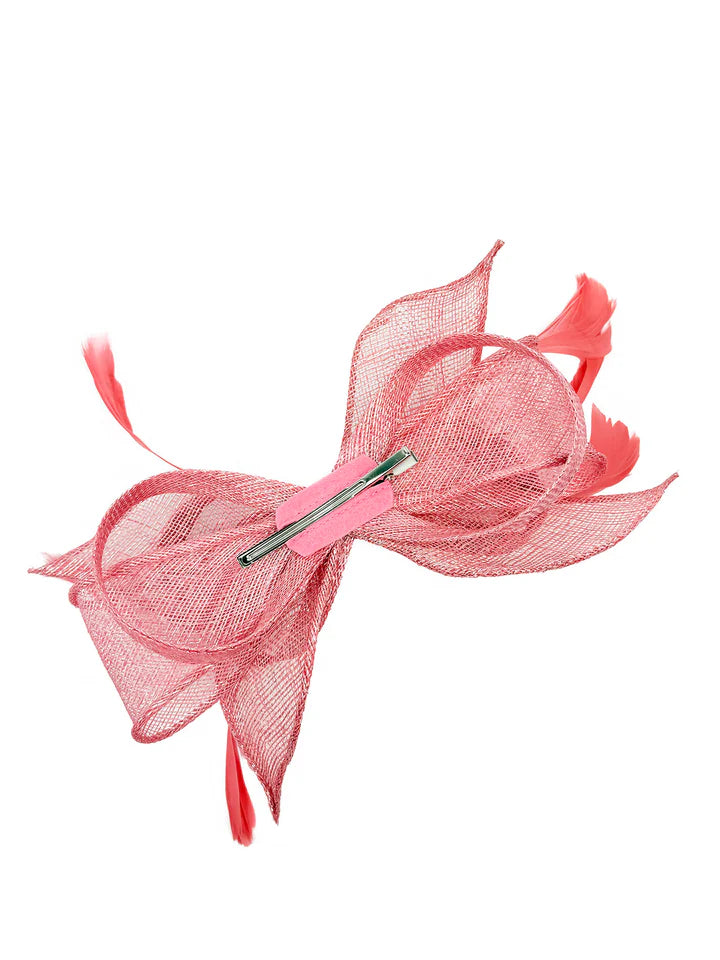 Women's Sinamay Loops Bow Fascinator Headband Clip Alice band Hat Weddings Races Royal Ascot Prom