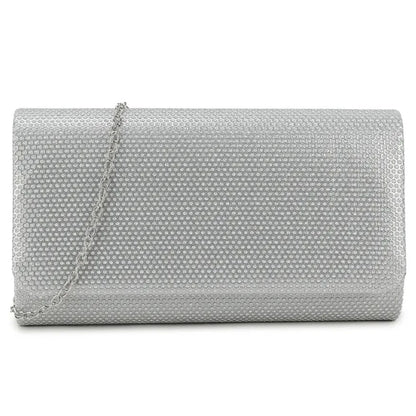 Ladies Glitter Clutch Bag Women's Shoulder Chain Wedding Prom Evening Handbag