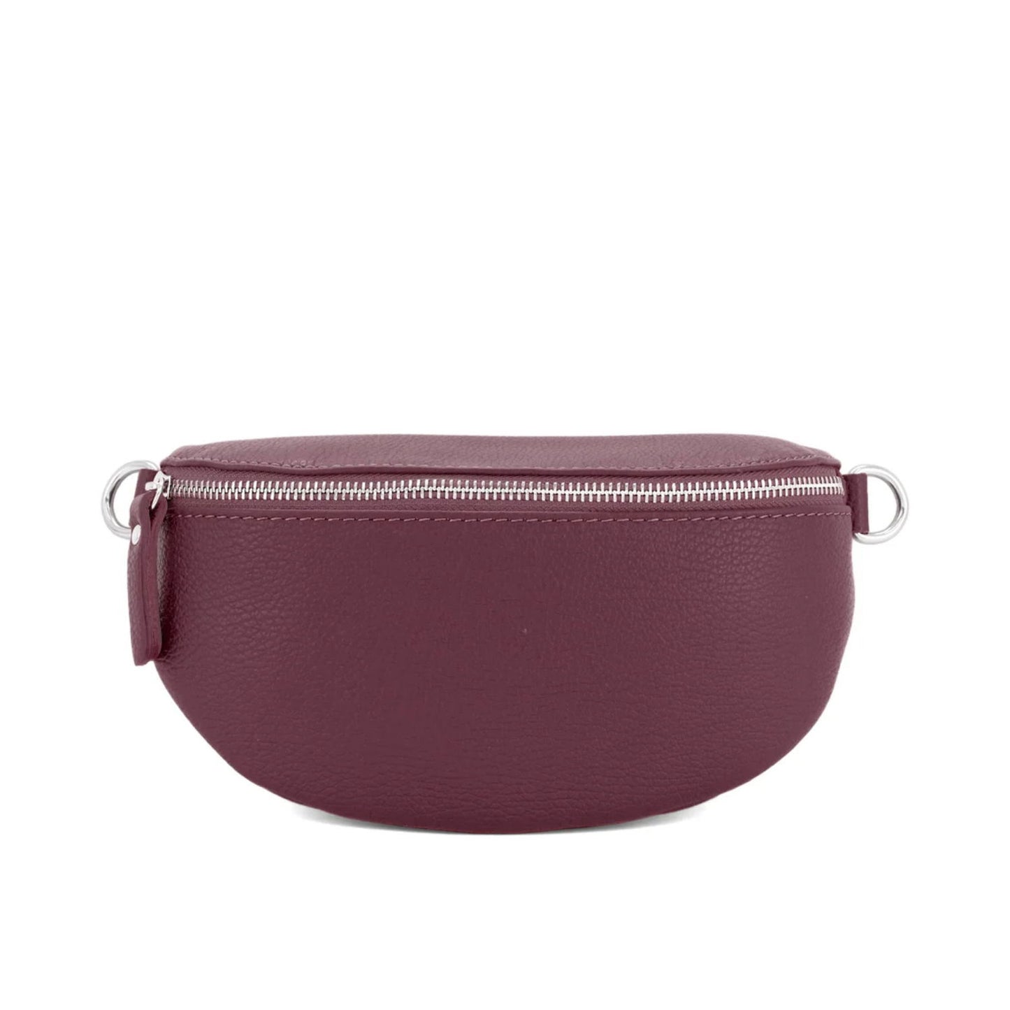 REAL LEATHER - Sling Bag/ Bum Bag Passport Bag
