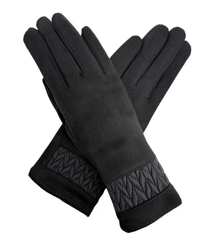Women Warm Soft Cosy Thick Fleece Lined Ladies Fashion Winter Gloves Touchscreen