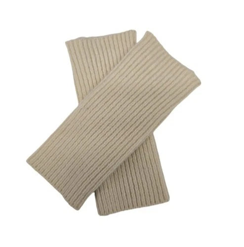 Women's Fingerless Gloves Knitted Soft Winter Arm Warm Long Wrist Gloves Mittens